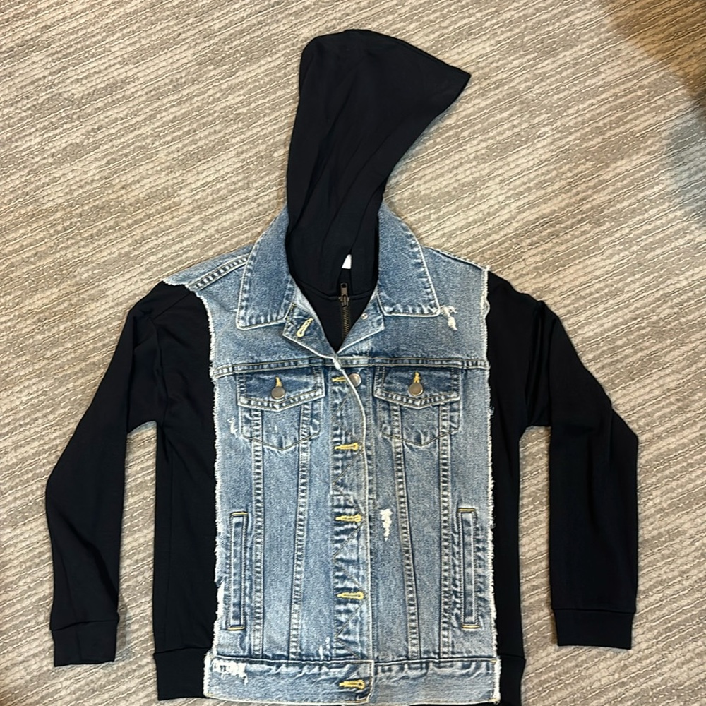 Jean sweatshirt/jacket